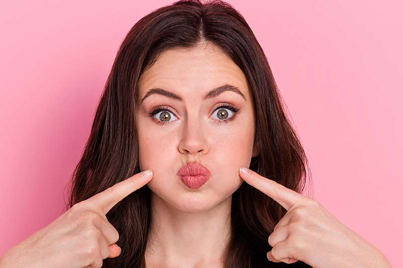 What happens if you get too much cheek filler?