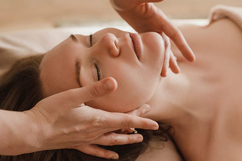 A holistic facial as a natural treatment option for rosacea.